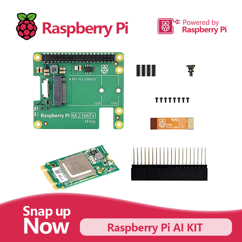 Official Raspberry Pi 5 AI Kit - đánh giá và giá Raspberry Pi Ai Kit Hailo-8L