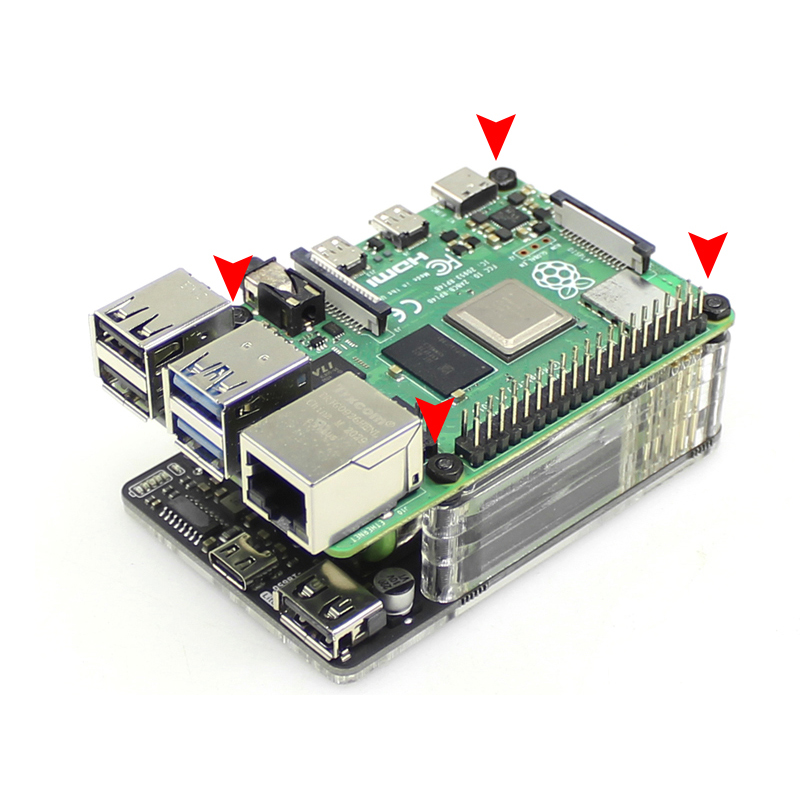 Raspberry Pi 4B 3B + 3B 5V 3A  - đánh giá và giá Raspberry Pi Uninterrupted Power Supply Ups 18650