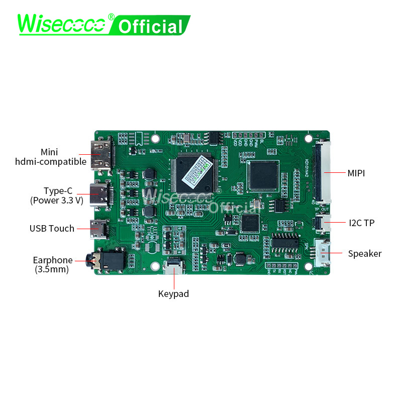 Wisecoco 10.1 Inch Màn Hình Cả - đánh giá và giá Raspberry Pi 10.1 Inch Capacitive Touch Screen Ips