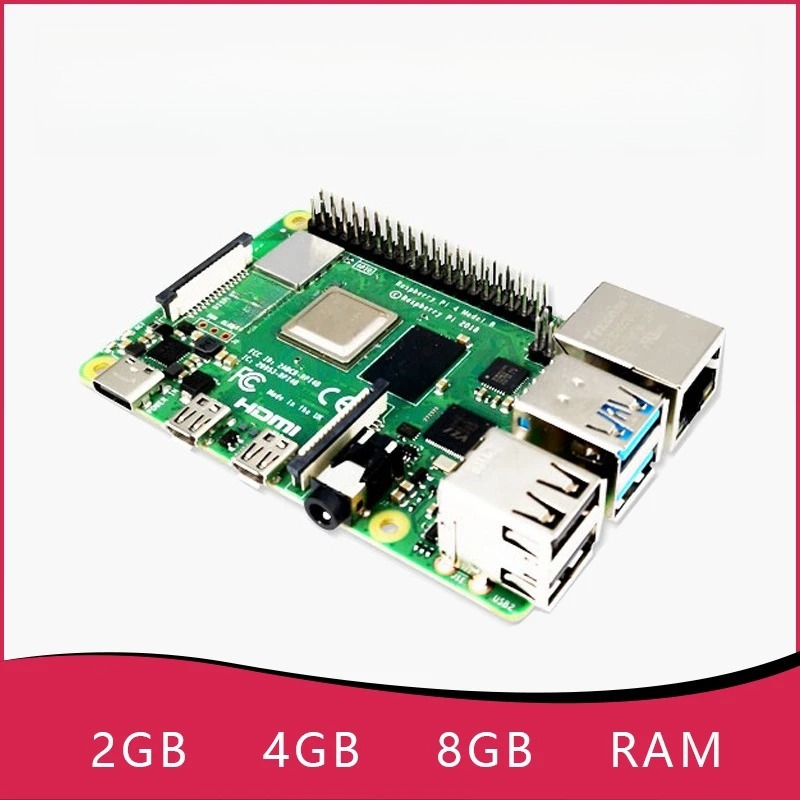 Raspberry Pi 4 Model B (4B) wi - đánh giá và giá Raspberry Pi 4 8Gb Ram Kit