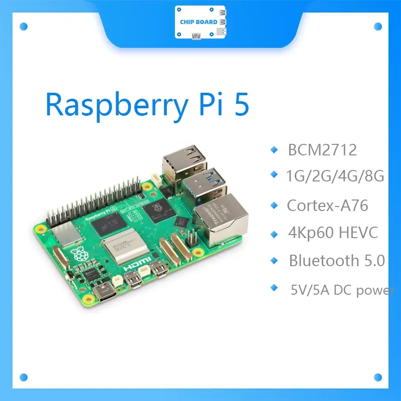 for Raspberry Pi 5 Board Corte - đánh giá và giá Raspberry Pi 5 8Gb Board