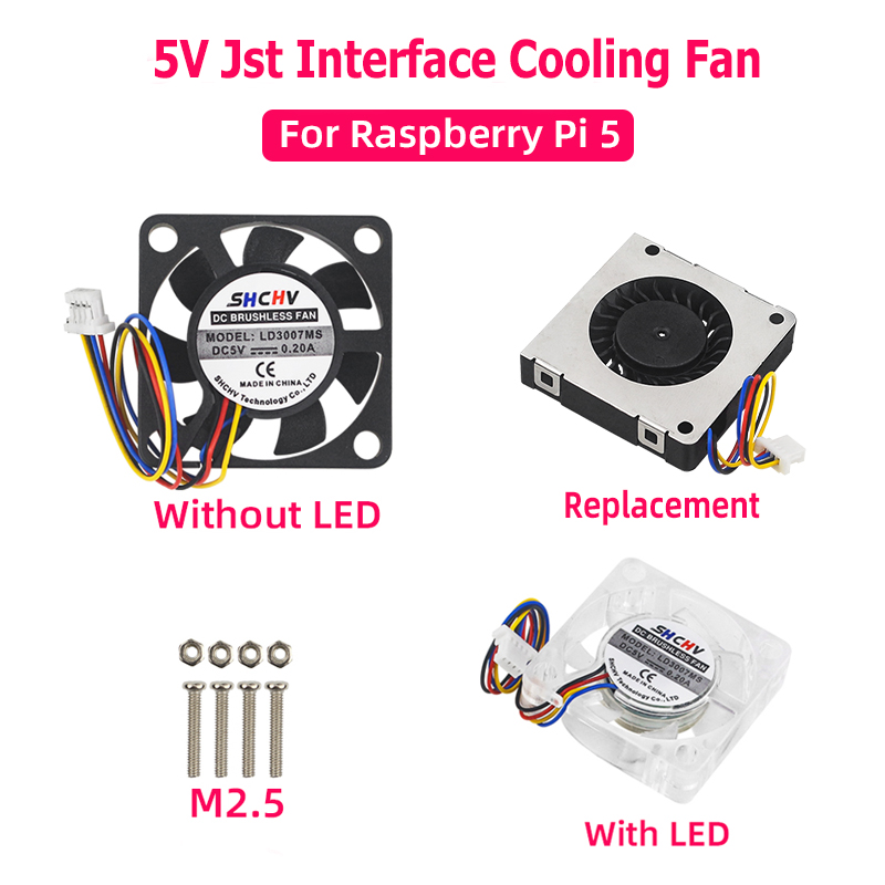5V Cooling Fan JST Interface P - đánh giá và giá Raspberry Pi Water Cooling Kit